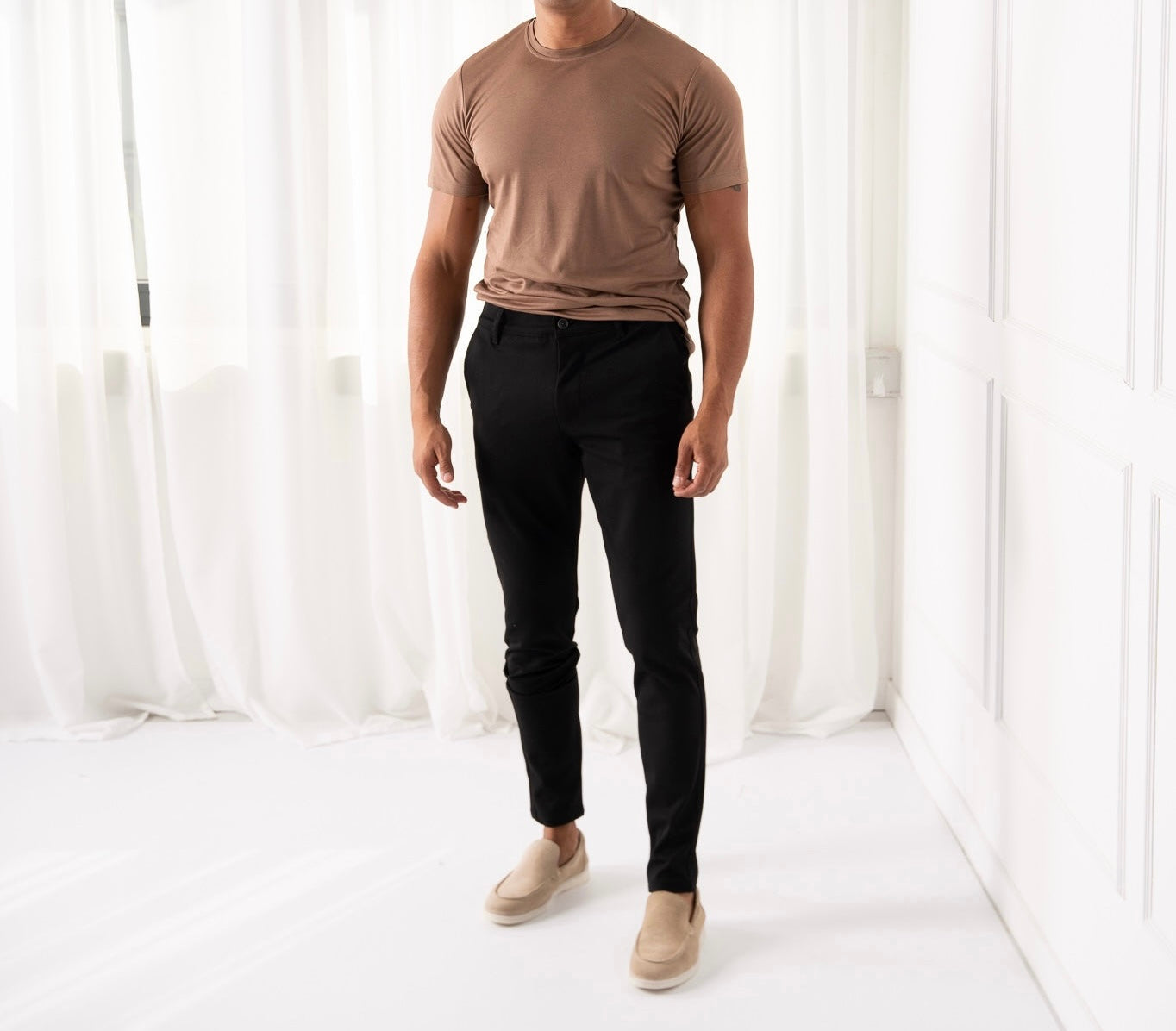 COMFORT SLIM FIT TROUSERS