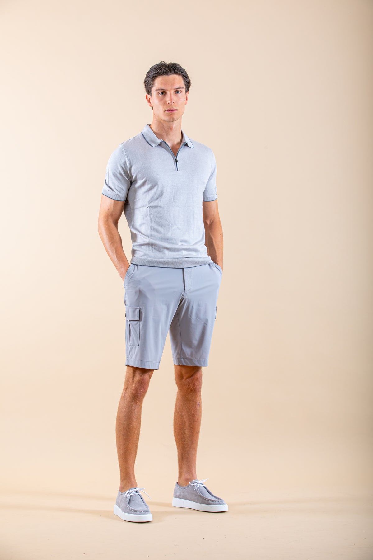 ACTIVE CARGO STRETCH SHORTS - Magnoir | Premium Men's Fashion